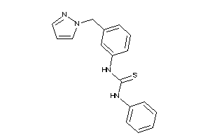 1-phenyl-3-[3-(pyrazol-1-ylmethyl)phenyl]thiourea