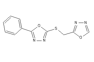 2-(1,3,4-oxadiazol-2-ylmethylthio)-5-phenyl-1,3,4-oxadiazole