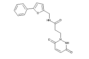 3-(3,6-diketo-1H-pyridazin-2-yl)-N-[(5-phenyl-2-furyl)methyl]propionamide
