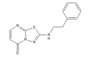 2-(phenethylamino)-[1,3,4]thiadiazolo[3,2-a]pyrimidin-5-one