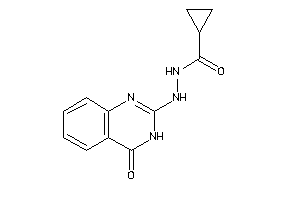 N'-(4-keto-3H-quinazolin-2-yl)cyclopropanecarbohydrazide