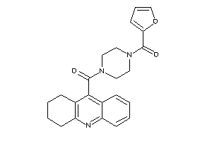 2-furyl-[4-(1,2,3,4-tetrahydroacridine-9-carbonyl)piperazino]methanone