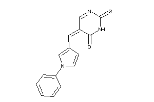 5-[(1-phenylpyrrol-3-yl)methylene]-2-thioxo-pyrimidin-4-one