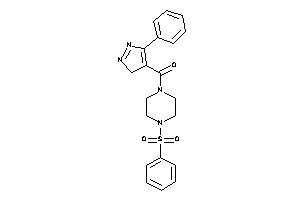 (4-besylpiperazino)-(5-phenyl-3H-pyrazol-4-yl)methanone