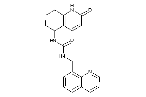 1-(2-keto-5,6,7,8-tetrahydro-1H-quinolin-5-yl)-3-(8-quinolylmethyl)urea