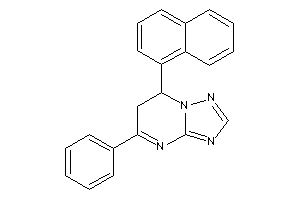 7-(1-naphthyl)-5-phenyl-6,7-dihydro-[1,2,4]triazolo[1,5-a]pyrimidine