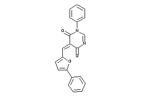 Image of 1-phenyl-5-[(5-phenyl-2-furyl)methylene]pyrimidine-4,6-quinone
