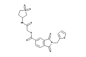 Image of 2-(2-furfuryl)-1,3-diketo-isoindoline-5-carboxylic Acid [2-[(1,1-diketothiolan-3-yl)amino]-2-keto-ethyl] Ester