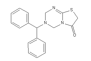 3-benzhydryl-2,4-dihydrothiazolo[3,2-a][1,3,5]triazin-6-one