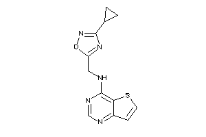 Image of (3-cyclopropyl-1,2,4-oxadiazol-5-yl)methyl-thieno[3,2-d]pyrimidin-4-yl-amine