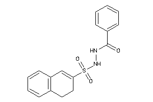N'-(3,4-dihydronaphthalen-2-ylsulfonyl)benzohydrazide