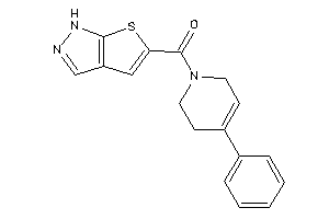 (4-phenyl-3,6-dihydro-2H-pyridin-1-yl)-(1H-thieno[2,3-c]pyrazol-5-yl)methanone