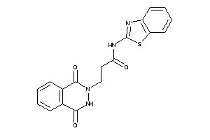 N-(1,3-benzothiazol-2-yl)-3-(1,4-diketo-3H-phthalazin-2-yl)propionamide