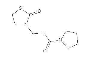 3-(3-keto-3-pyrrolidino-propyl)thiazolidin-2-one