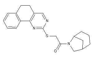 1-(6-azabicyclo[3.2.1]octan-6-yl)-2-(5,6-dihydrobenzo[h]quinazolin-2-ylthio)ethanone