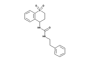 1-(1,1-diketo-3,4-dihydro-2H-thiochromen-4-yl)-3-phenethyl-urea