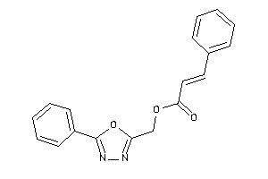 3-phenylacrylic Acid (5-phenyl-1,3,4-oxadiazol-2-yl)methyl Ester