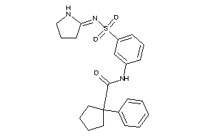 Image of 1-phenyl-N-[3-(pyrrolidin-2-ylideneamino)sulfonylphenyl]cyclopentanecarboxamide
