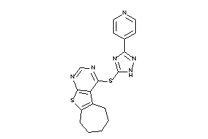 [[3-(4-pyridyl)-1H-1,2,4-triazol-5-yl]thio]BLAH