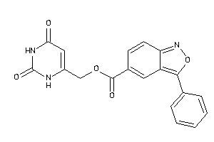 3-phenylanthranil-5-carboxylic Acid (2,4-diketo-1H-pyrimidin-6-yl)methyl Ester