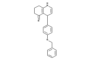 4-(4-benzoxyphenyl)-4,6,7,8-tetrahydro-1H-quinolin-5-one