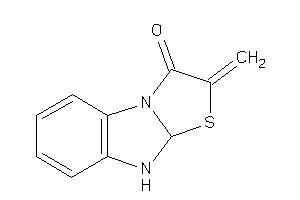 2-methylene-3a,4-dihydrothiazolo[3,2-a]benzimidazol-1-one