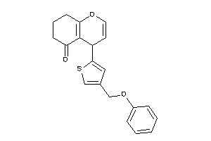 4-[4-(phenoxymethyl)-2-thienyl]-4,6,7,8-tetrahydrochromen-5-one