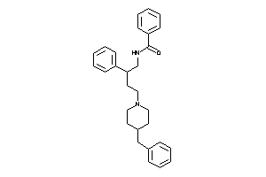N-[4-(4-benzylpiperidino)-2-phenyl-butyl]benzamide