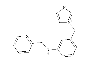 Image of Benzyl-[3-(thiazol-3-ium-3-ylmethyl)phenyl]amine