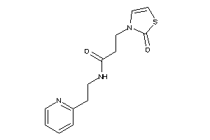 3-(2-keto-4-thiazolin-3-yl)-N-[2-(2-pyridyl)ethyl]propionamide