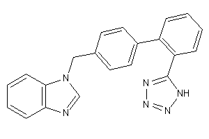 1-[4-[2-(1H-tetrazol-5-yl)phenyl]benzyl]benzimidazole