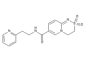 2,2-diketo-N-[2-(2-pyridyl)ethyl]-3,4-dihydropyrido[2,1-c][1,2,4]thiadiazine-7-carboxamide