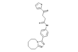N-[4-(5,6,7,8,9,10-hexahydro-[1,2,4]triazolo[4,3-a]azocin-3-yl)phenyl]-4-keto-4-(2-thienyl)butyramide