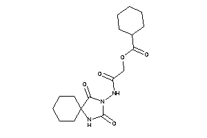 Cyclohexanecarboxylic Acid [2-[(2,4-diketo-1,3-diazaspiro[4.5]decan-3-yl)amino]-2-keto-ethyl] Ester