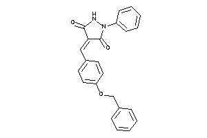 4-(4-benzoxybenzylidene)-1-phenyl-pyrazolidine-3,5-quinone