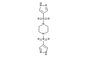 Image of 1,4-bis(1H-pyrazol-4-ylsulfonyl)piperazine