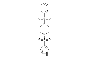 1-besyl-4-(1H-pyrazol-4-ylsulfonyl)piperazine