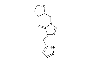 5-(1H-pyrazol-5-ylmethylene)-3-(tetrahydrofurfuryl)-2-imidazolin-4-one