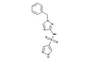 N-(1-benzyl-1,2,4-triazol-3-yl)-1H-pyrazole-4-sulfonamide
