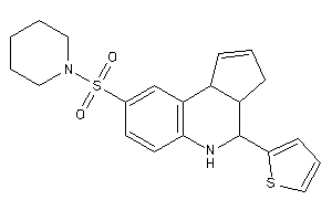 8-piperidinosulfonyl-4-(2-thienyl)-3a,4,5,9b-tetrahydro-3H-cyclopenta[c]quinoline