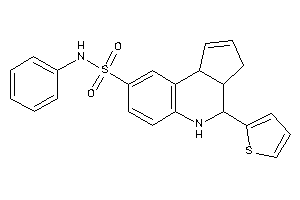 N-phenyl-4-(2-thienyl)-3a,4,5,9b-tetrahydro-3H-cyclopenta[c]quinoline-8-sulfonamide
