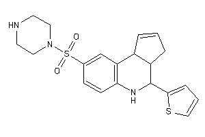 8-piperazinosulfonyl-4-(2-thienyl)-3a,4,5,9b-tetrahydro-3H-cyclopenta[c]quinoline