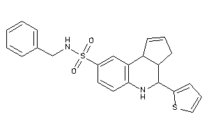 N-benzyl-4-(2-thienyl)-3a,4,5,9b-tetrahydro-3H-cyclopenta[c]quinoline-8-sulfonamide