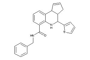 N-benzyl-4-(2-thienyl)-3a,4,5,9b-tetrahydro-3H-cyclopenta[c]quinoline-6-carboxamide