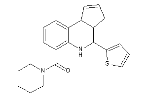 Piperidino-[4-(2-thienyl)-3a,4,5,9b-tetrahydro-3H-cyclopenta[c]quinolin-6-yl]methanone