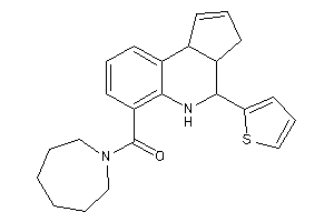 Azepan-1-yl-[4-(2-thienyl)-3a,4,5,9b-tetrahydro-3H-cyclopenta[c]quinolin-6-yl]methanone