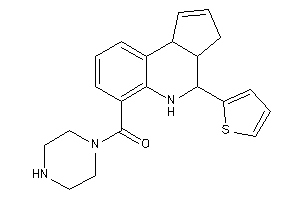 Piperazino-[4-(2-thienyl)-3a,4,5,9b-tetrahydro-3H-cyclopenta[c]quinolin-6-yl]methanone