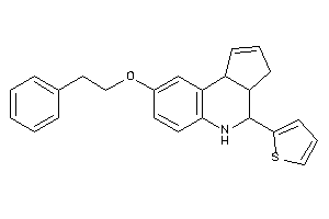 8-phenethyloxy-4-(2-thienyl)-3a,4,5,9b-tetrahydro-3H-cyclopenta[c]quinoline