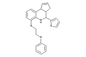 6-(2-phenoxyethoxy)-4-(2-thienyl)-3a,4,5,9b-tetrahydro-3H-cyclopenta[c]quinoline