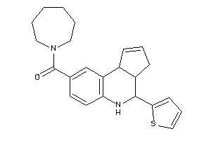 Azepan-1-yl-[4-(2-thienyl)-3a,4,5,9b-tetrahydro-3H-cyclopenta[c]quinolin-8-yl]methanone